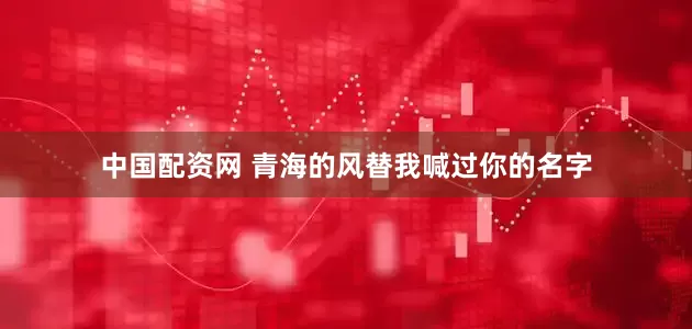 中国配资网 青海的风替我喊过你的名字