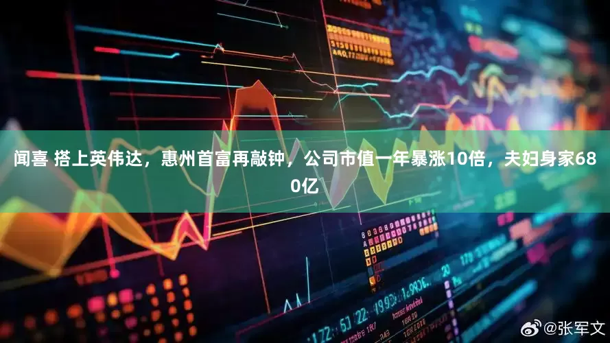 闻喜 搭上英伟达，惠州首富再敲钟，公司市值一年暴涨10倍，夫妇身家680亿